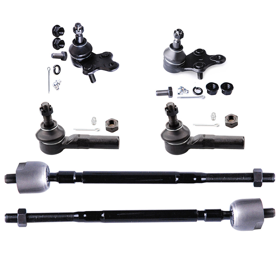 Front Tie Rod Ends Ball Joints For 92-98 Toyota Paseo 91-99 Toyota Tercel