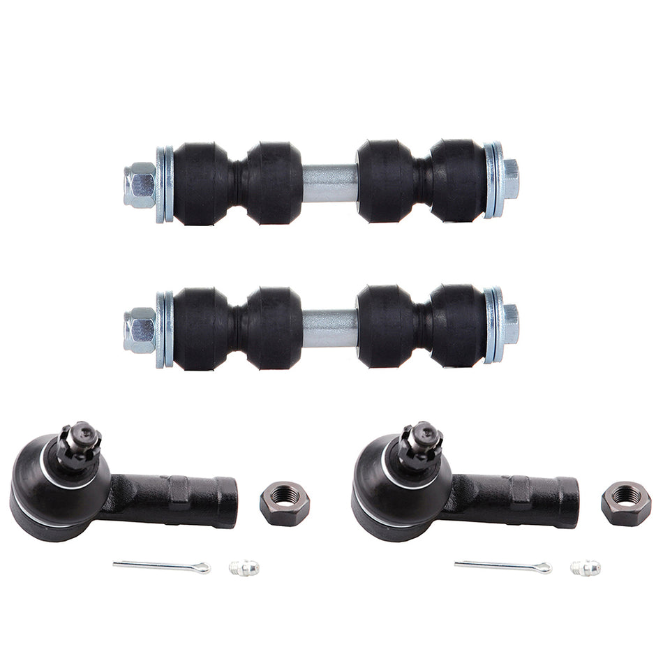 Front Sway Bar Link Tie Rod End For 91-03 Ford Escort 91-99 Mercury Tracer