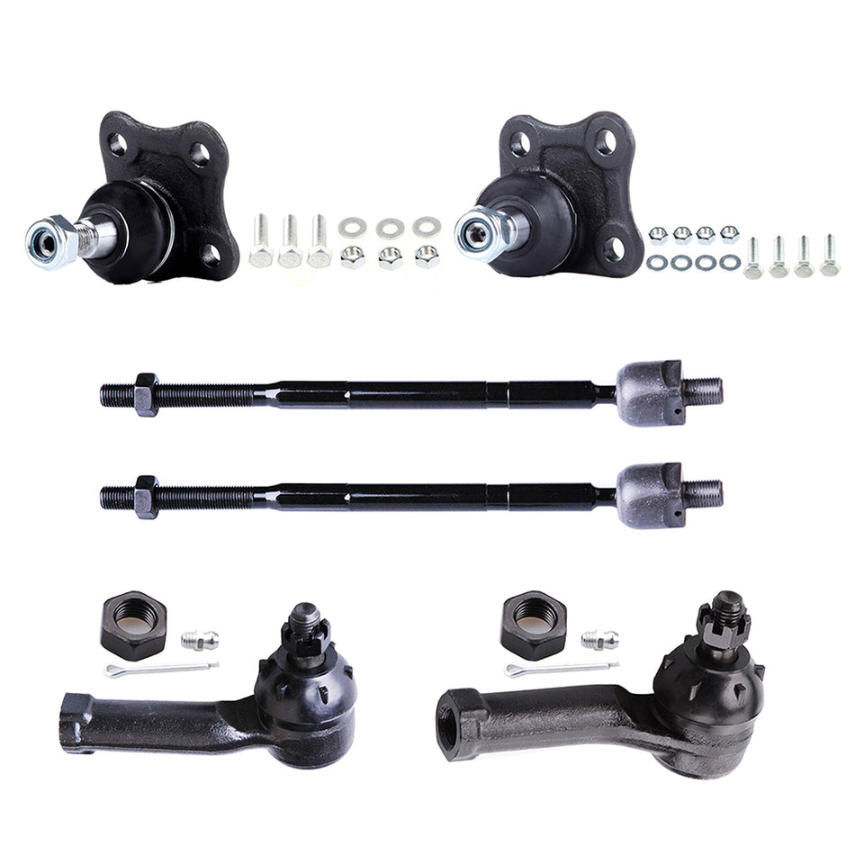 Front Tie Rod Ends Ball Joints For 98-10 Volkswagen Beetle 99-04 Volkswagen Golf