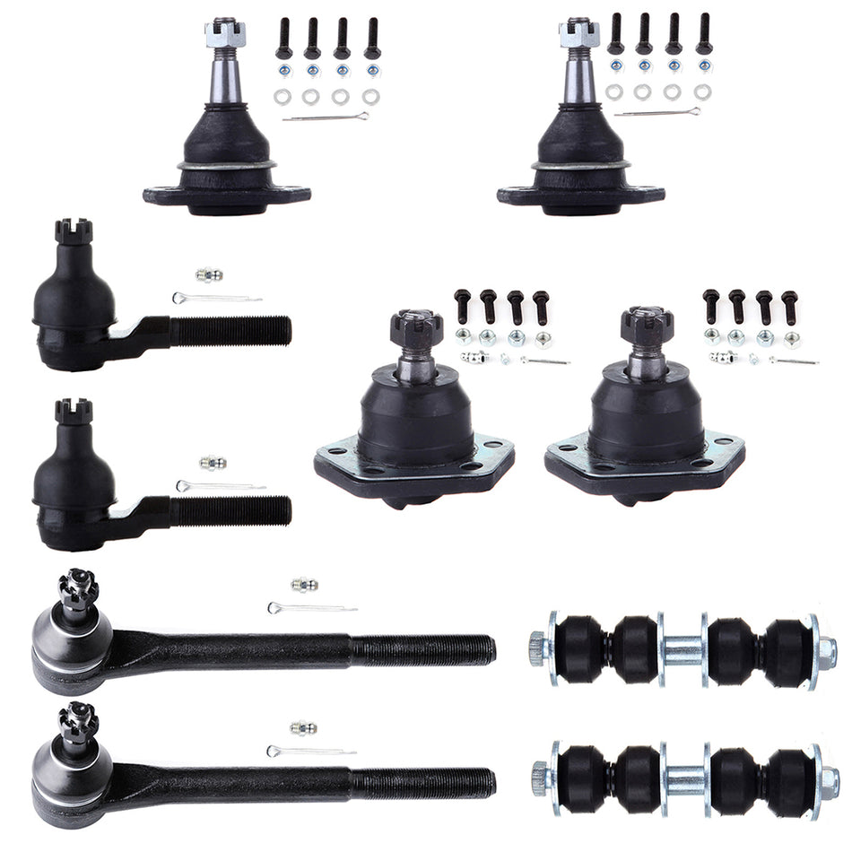 Ball Joints Sway Bars Tie Rods For 97-05 Chevrolet Blazer 97-04 Chevrolet S10