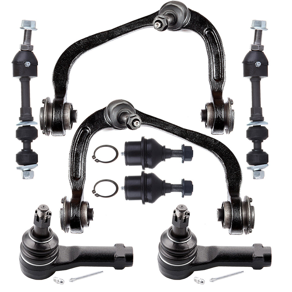 8x Sway Bar Front Control Arm Ball Joints For 2005 2006 2007 2008 Ford F-150 RWD