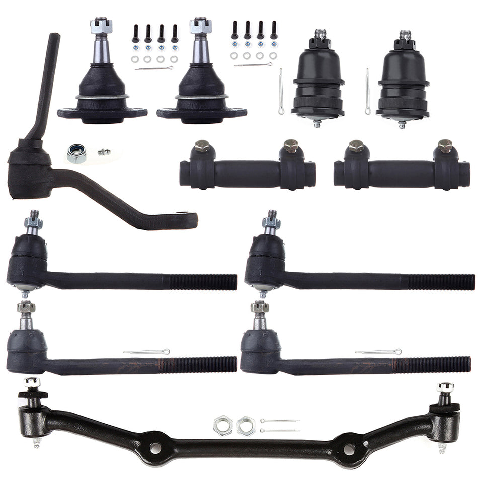 Suspension Kit Front Tie Rod Ends For 96-05 Chevrolet Blazer 96-01 GMC Jimmy
