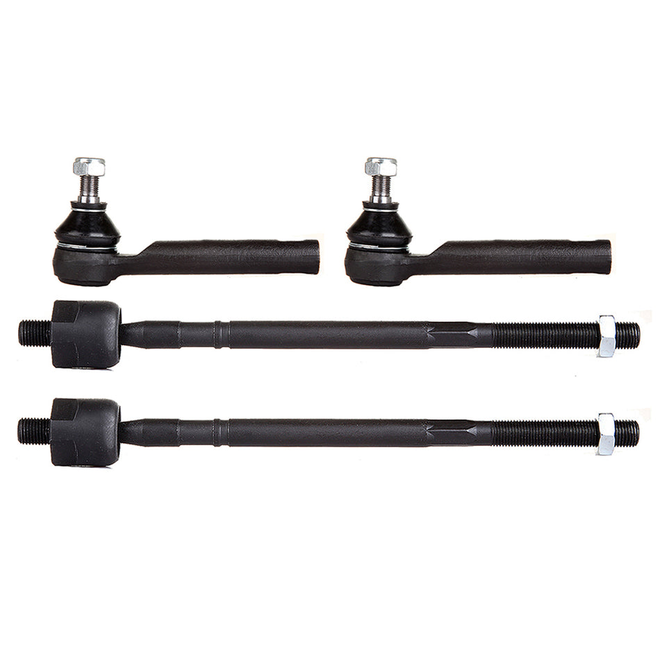 Front Tie Rod Ends Part 4Pcs For 00-04 Subaru Outback 98-04 Legacy Inner & Outer