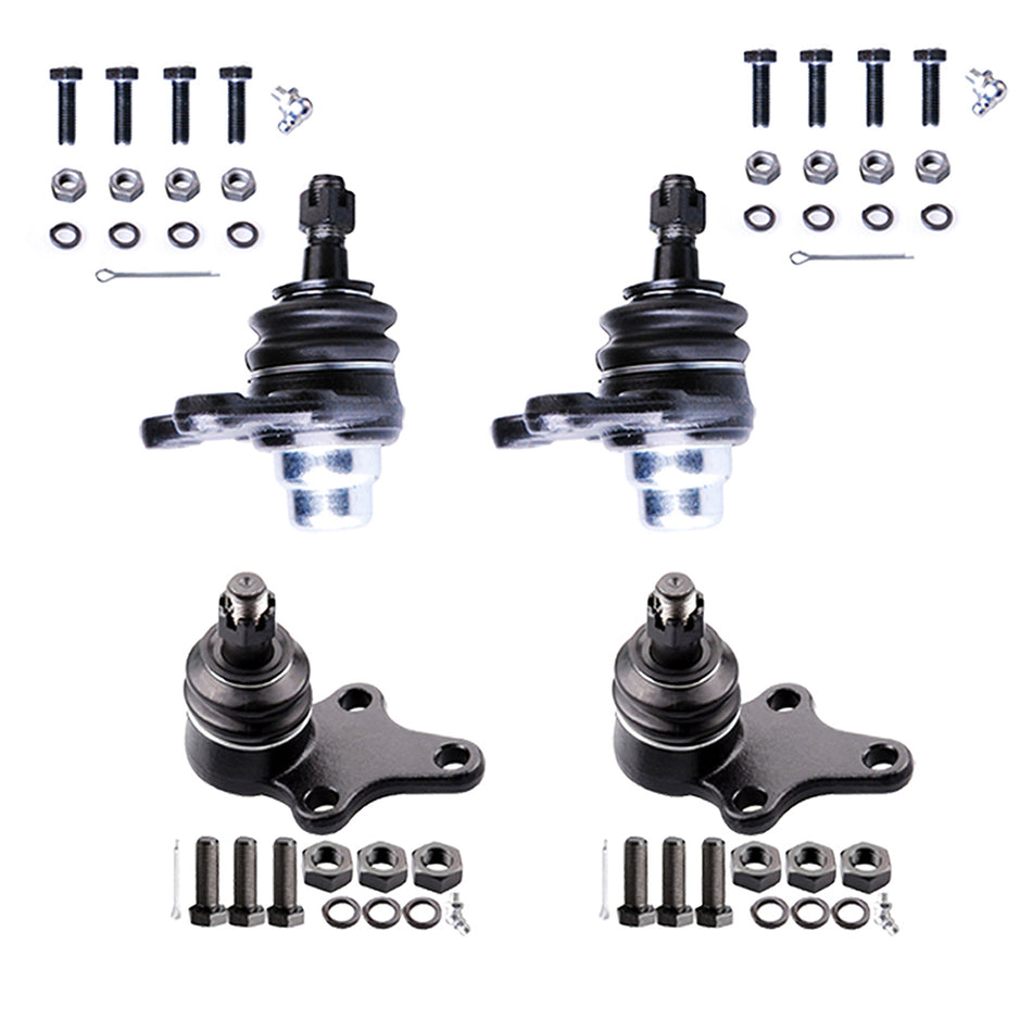 Fit For 1989-1995 Toyota Pickup 2WD 4PCS Front Upper & Lower Ball Joints Kit