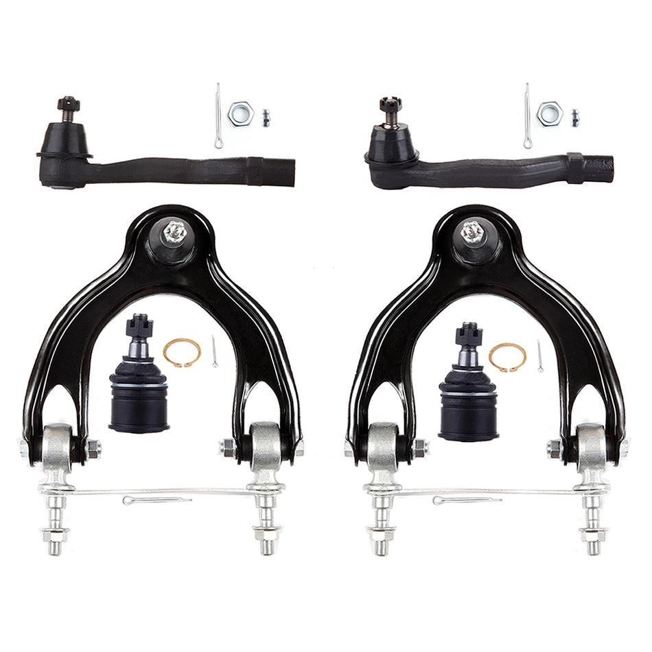 Front Control Arms Tie Rod Ends For 94-01 Acura Integra 92-95 Honda Civic