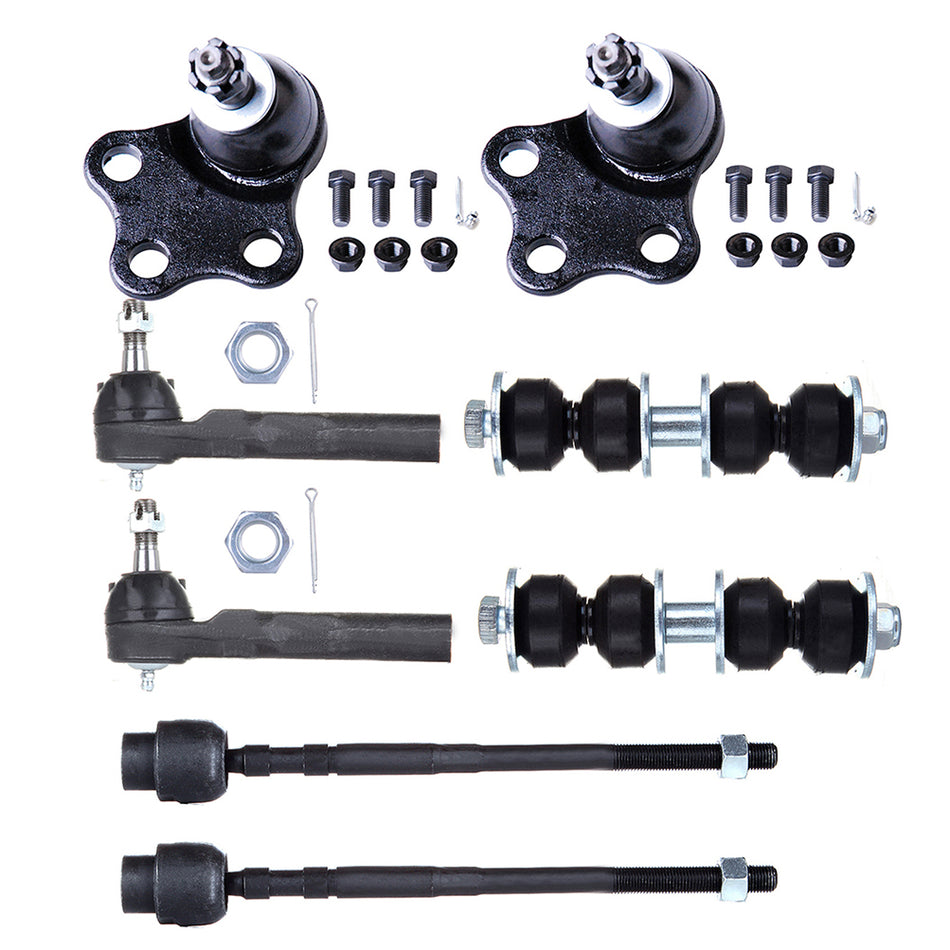 Front Tie Rod Ends Ball Joints For 95-05 Chevrolet Cavalier 95-05 Pontiac Sunfire