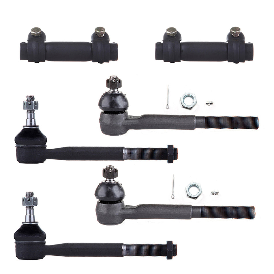 Front Tie Rod Ends Linkages For 99-00 Cadillac Escalade 92-94 Chevrolet Blazer