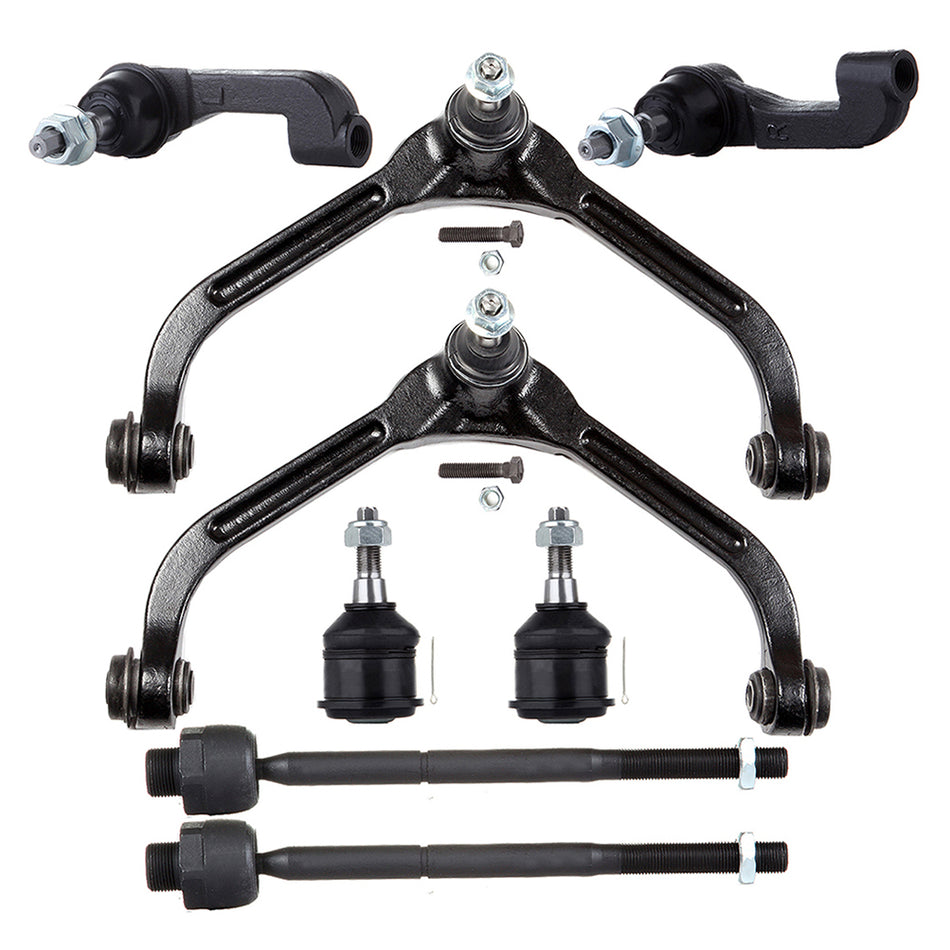 2002-2005 Jeep Liberty Front Upper Control Arms Tie Rods Ball Joints