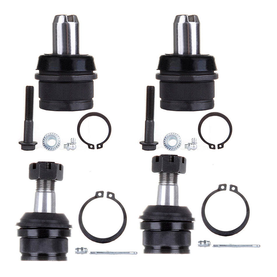 For 1987-1996 Ford F-150 2WD 4PCS Front Upper & Lower Ball Joints Suspension Kit