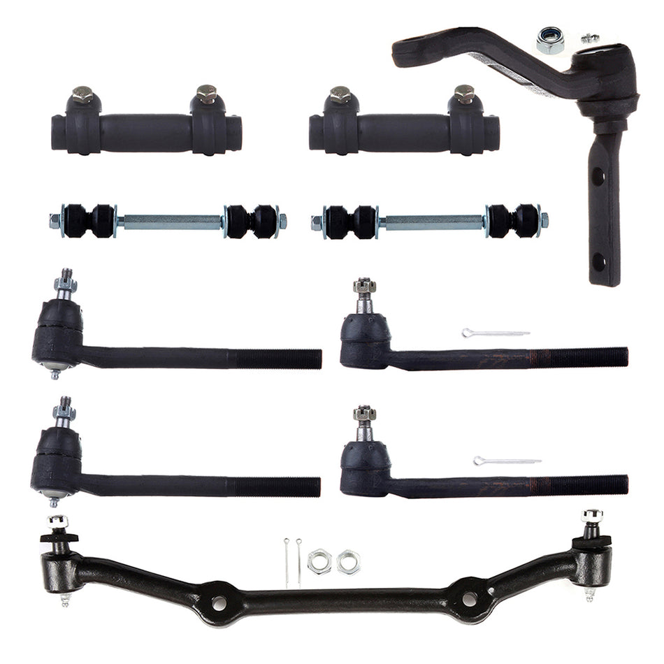 Sway Bars Tie Rods Idler Arm For 96-05 Chevrolet Blazer 96-01 GMC Jimmy