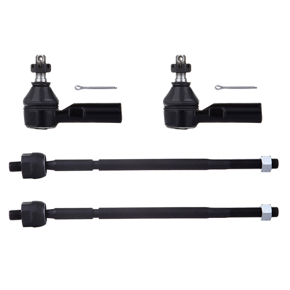 Front Steering Inner & Outer Tie Rod End Suspension For 1990-1991 Toyota Camry