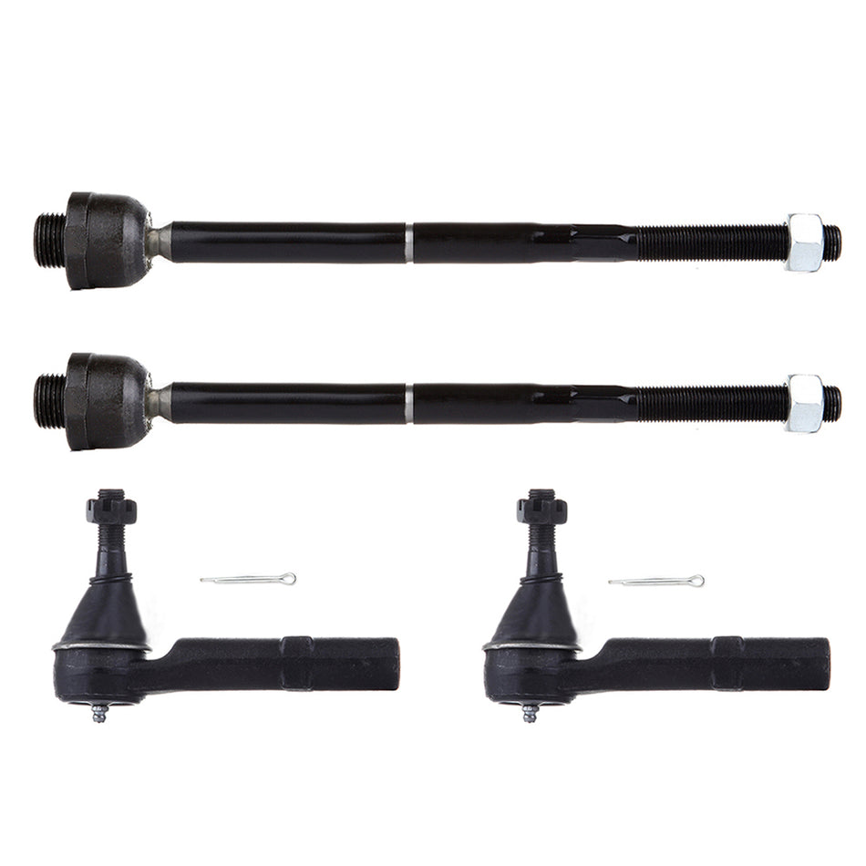 Inner Outer Rod End Suspension For 09-14 Cadillac Escalade 07-13 Chevrolet Tahoe