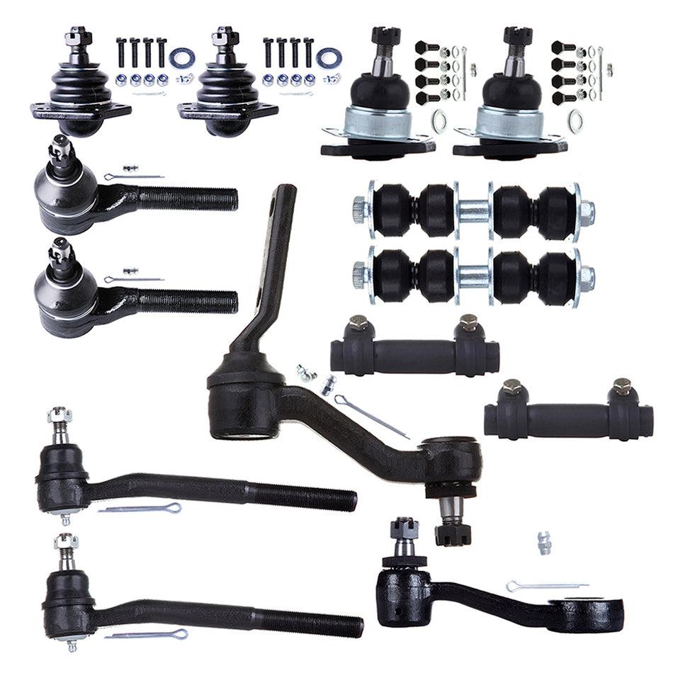 Front Tie Rod Ends Ball Joints For 98-05 Chevrolet Blazer 98-04 Chevrolet S10