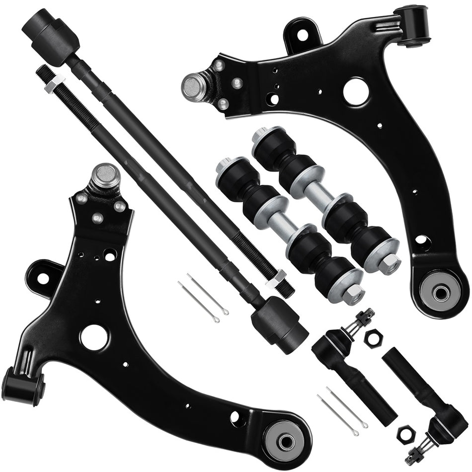 For Chevy Impala Monte Carlo Buick Lacrosse Front Control Arms Tie Rod Sway Bar