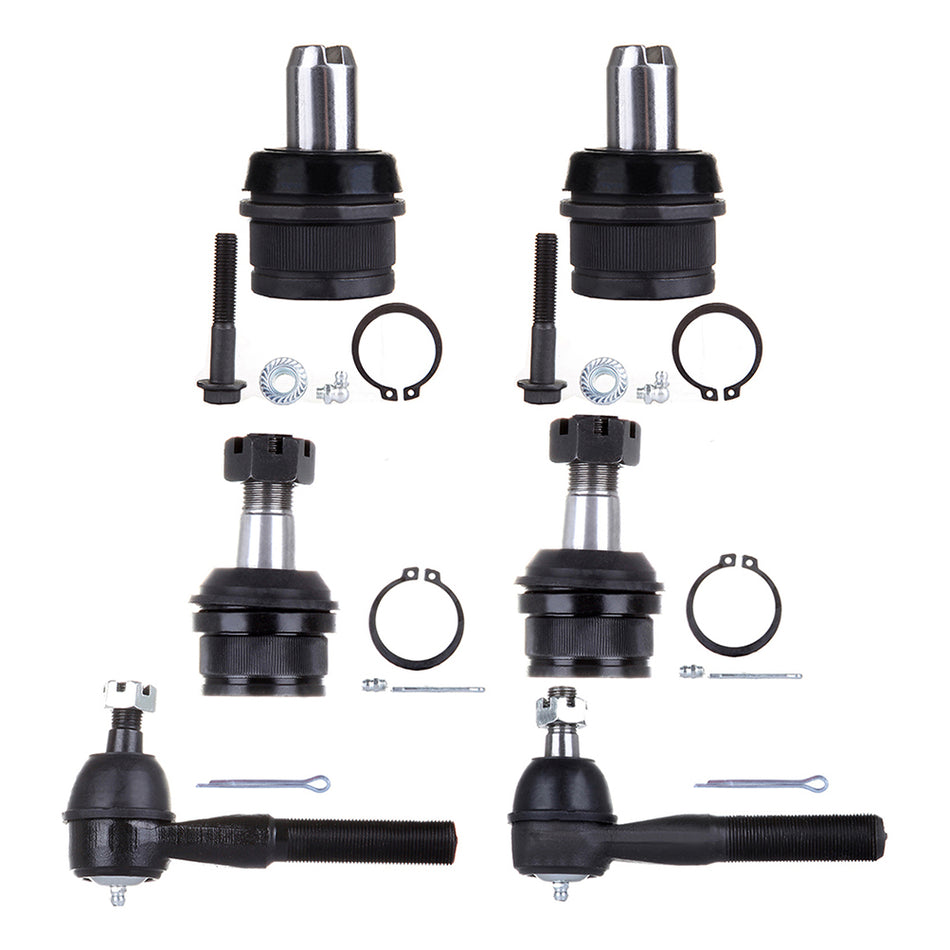1987-1996 Ford F150 Upper Lower Ball Joint Outer Tie Rod End Kit