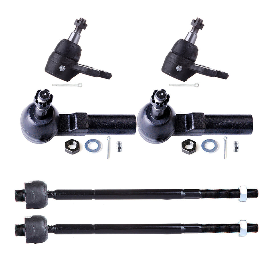Front Tie Rod Ends Ball Joints Suspension Kit For 00-05 Buick Lesabre Cadillac Deville