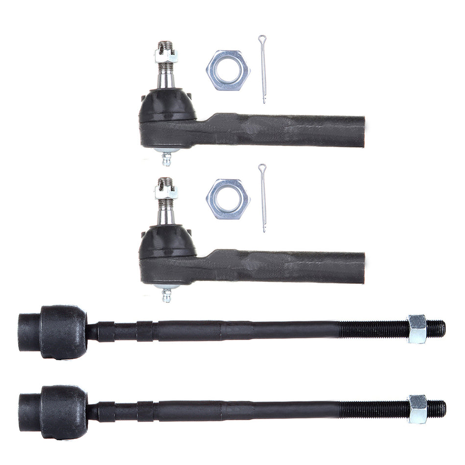 Front Inner Outer Tie Rod End 95-05 Chevrolet Cavalier 95-05 Pontiac Sunfire
