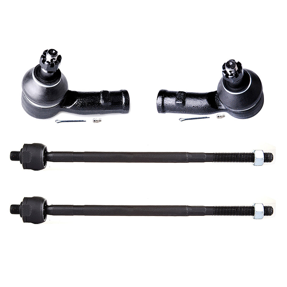 2000-2006 Ford Focus Front Inner Outer Tie Rod Ends Suspension Kit