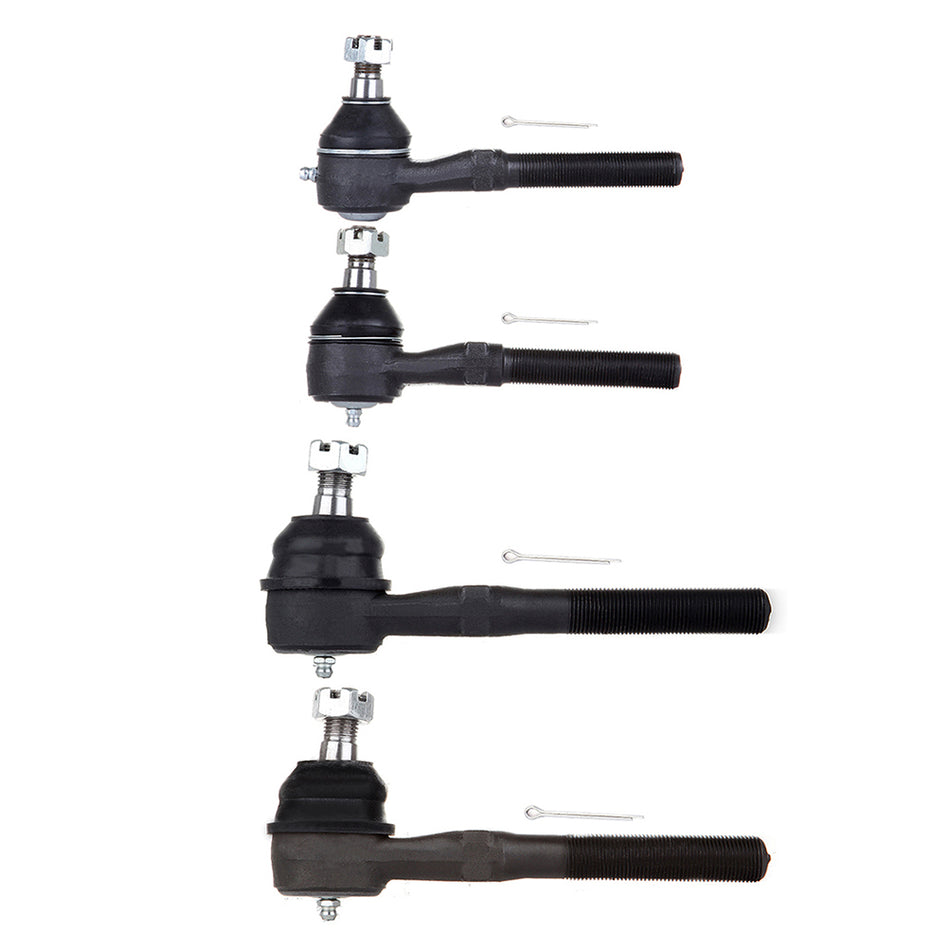 Front Inner Outer Tie Rod Ends For 97-02 Ford Expedition 97-03 Ford F-150