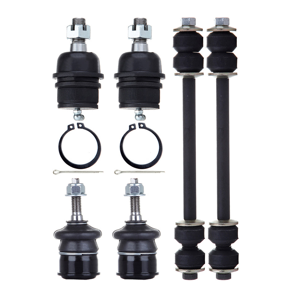 Front Ball Joints Sway Bars For 02-05 Mercury Mountaineer Ford Explorer