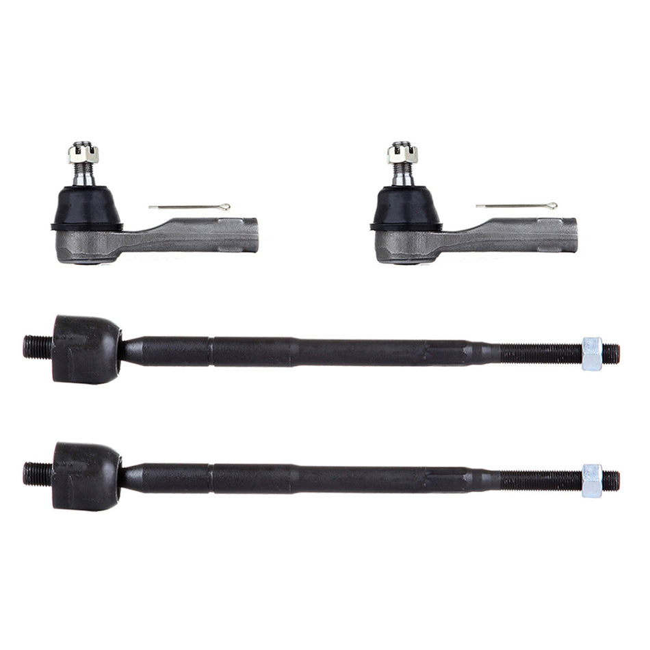 1998-2001 Nissan Altima Front Tie Rod Links Inner & Outer Suspension 4Pcs