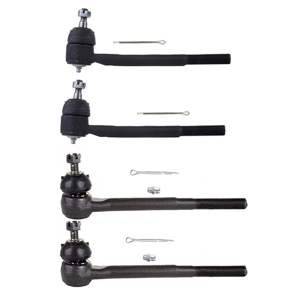 Front Outer Tie Rod End Links Kit For 78-81 Buick Century 78-87 Buick Regal