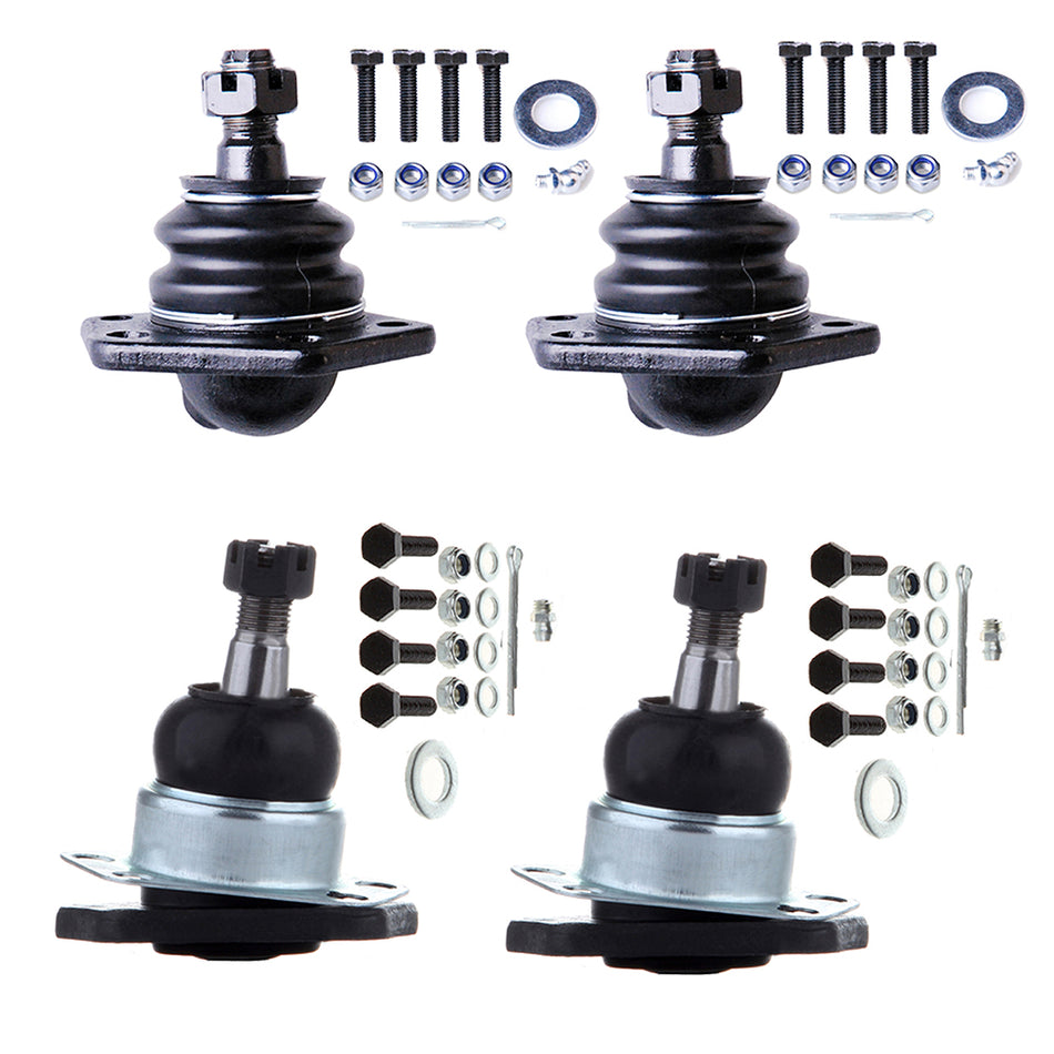 New Front Upper & Lower Ball Joints for 97-05 Chevy Blazer GMC Jimmy 4WD