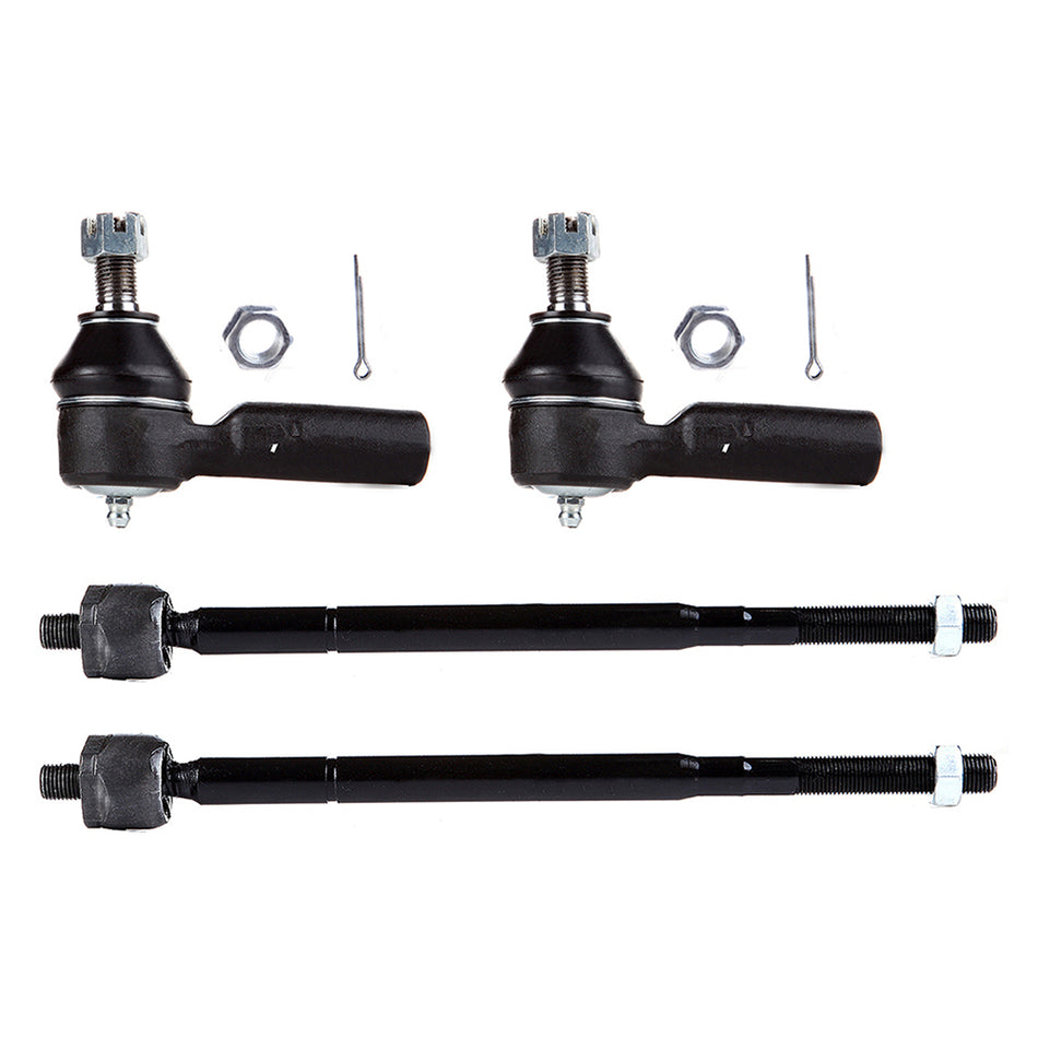 Front Inner Outer Tie Rod Ends For 92-01 Toyota Camry 98-03 Toyota Sienna