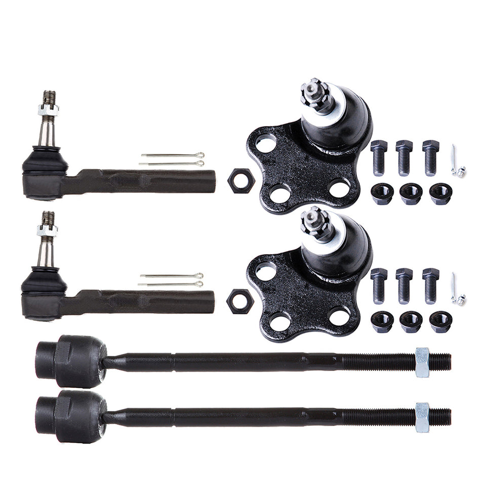 Front Inner & Outer Tie Rod Ends and and and Front Lower Ball Joints Fits Grand AM