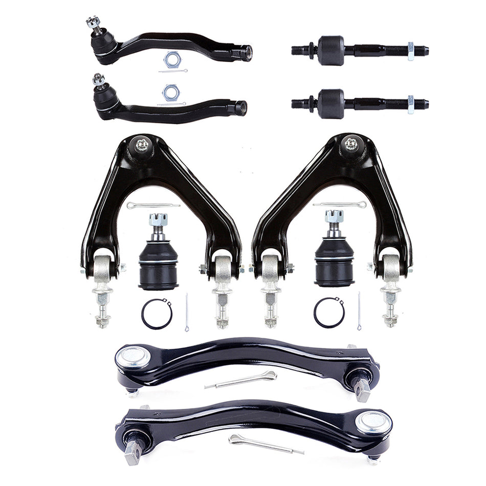 1990-1993 Honda Accord Front Control Arms Ball Joint Inner Tie Rod End Suspension Kit