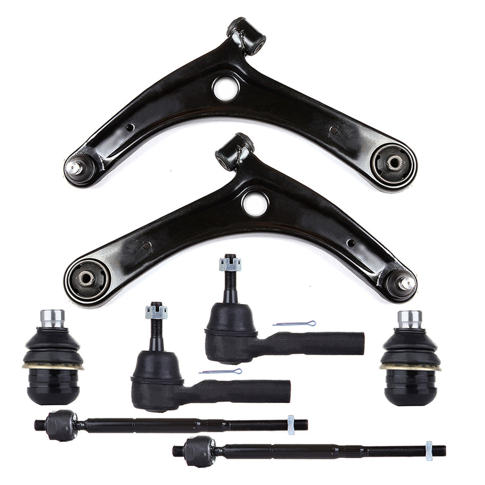 Front Ball Joint Control Arm Tie Rod For 09-12 Dodge Caliber 07-17 Jeep Compass