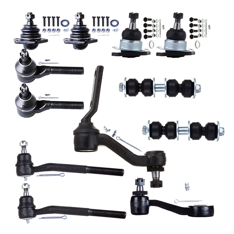 Front Tie Rod Ends Sway Bars For 95-05 Chevrolet Blazer 95-04 Chevrolet S10