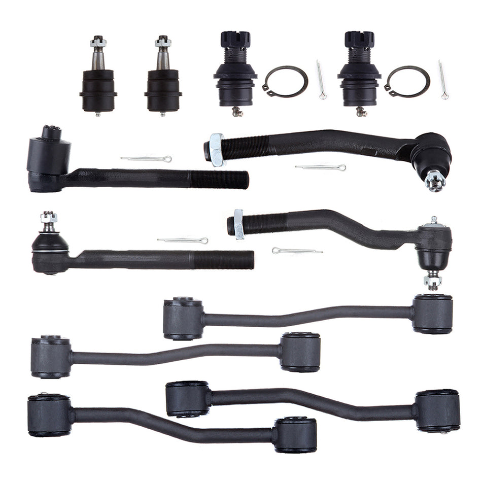 1999-2004 Jeep Grand Cherokee Front Tie Rod Ends Ball Joints Stabilizer Bar Link