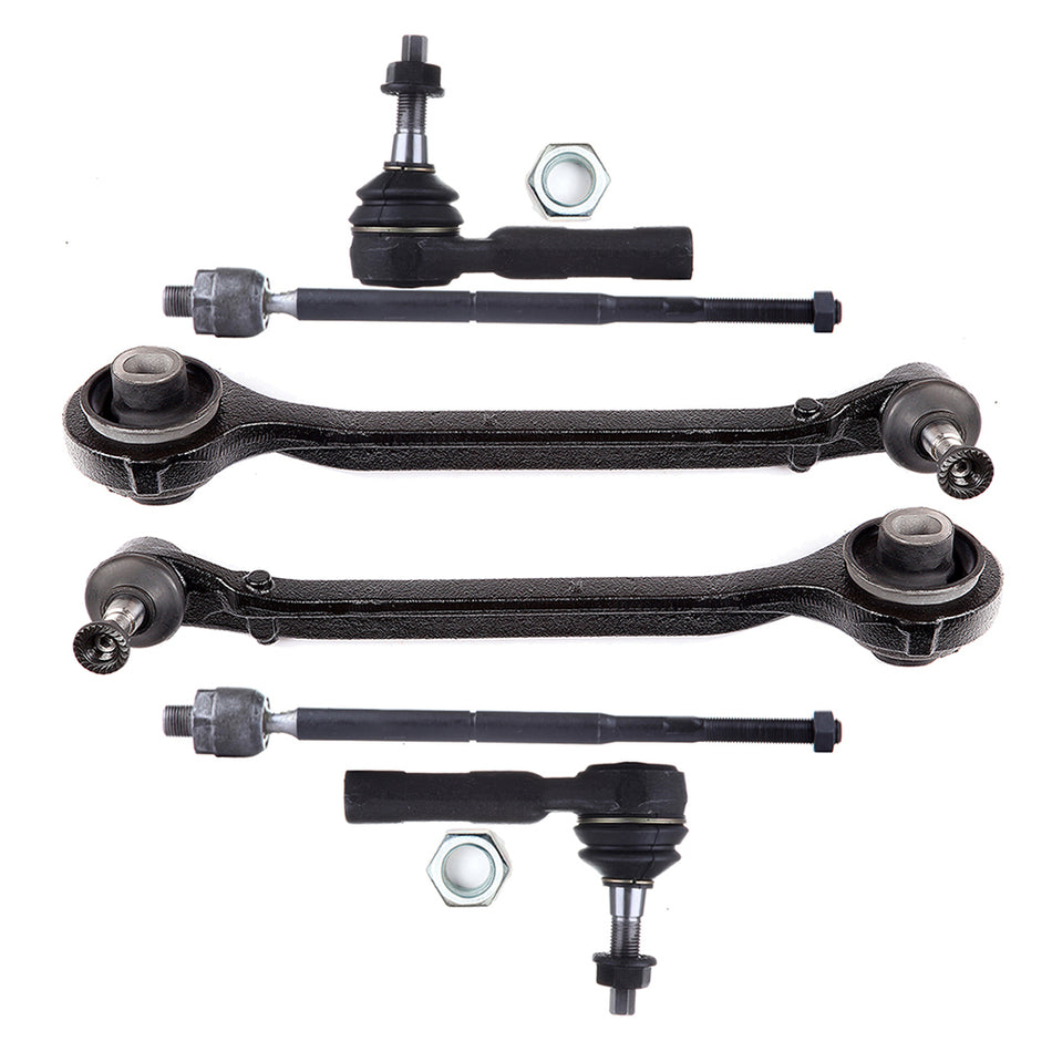 Front Lower Control Arm Ball Joint Inner Outer Tie Rod Links 08-10 Dodge Challenger 06-10 Dodge Charger