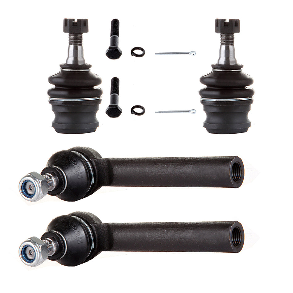 For 1998-2017 2018 Subaru Forester 4PCS Front Lower Ball Joints Outer Tie Rods