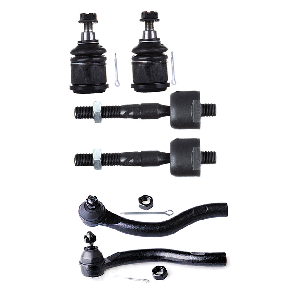 04-15 17-20 Nissan Titan Front Lower Ball Joints Steering Tie Rod End