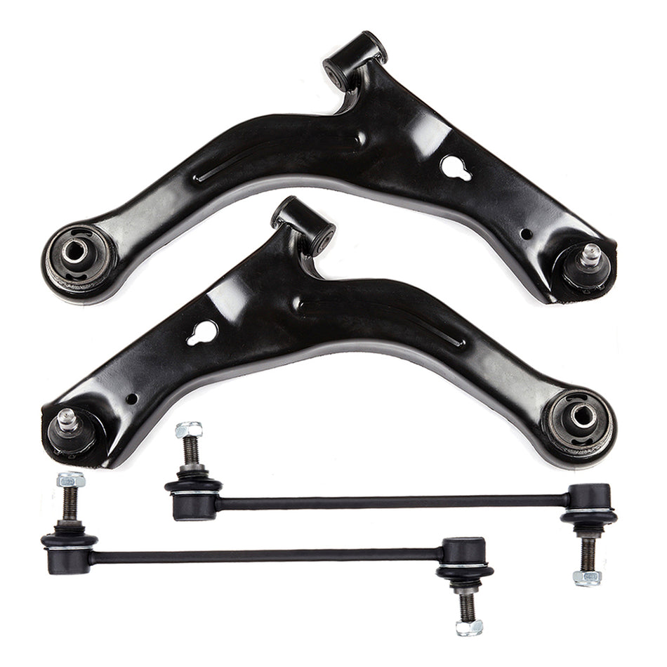 4PCS Front Lower Control Arm Stabilizer Sway Bar Link For 2001-2004 Ford Escape