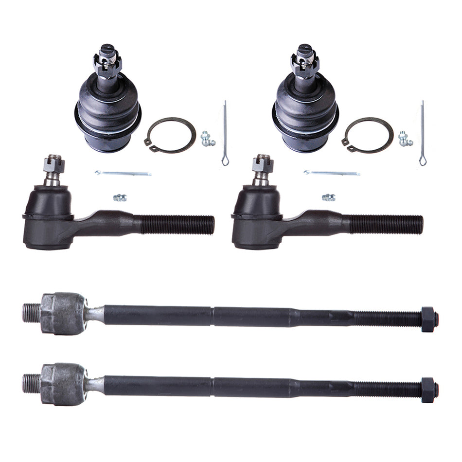 Lower Ball Joint Inner Outer Tie Rod End For 05-10 Chrysler 300 08-10 Dodge Challenger