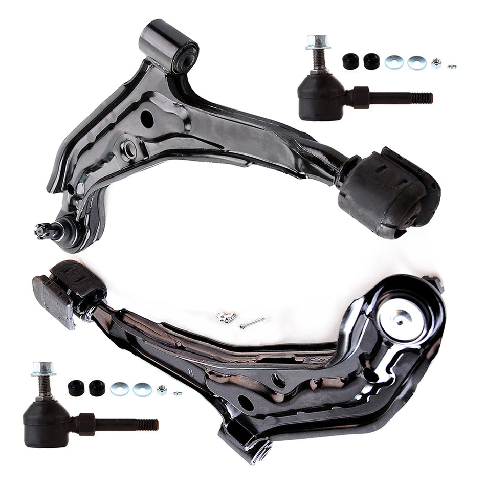 Control Arm Ball Joint Sway Bar Kit For 95-99 Nissan Sentra 95-98 Nissan 200SX 4Pcs