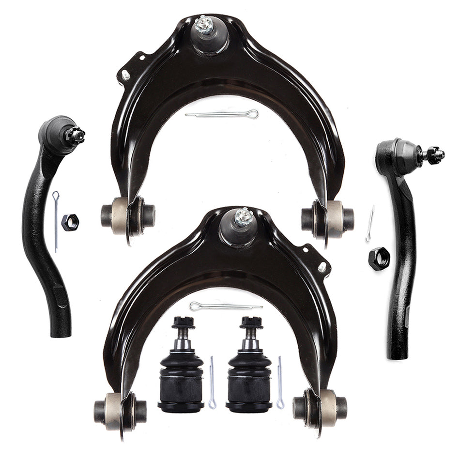 Front Control Arms Tie Rod Ends Ball Joints For 03-07 Honda Accord