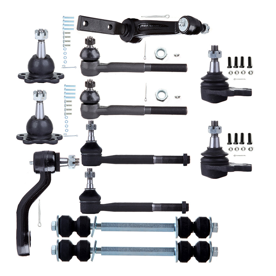 Ball Joints Tie Rods Idler Pitman Arms For 88-92Chevrolet Chevrolet K2500