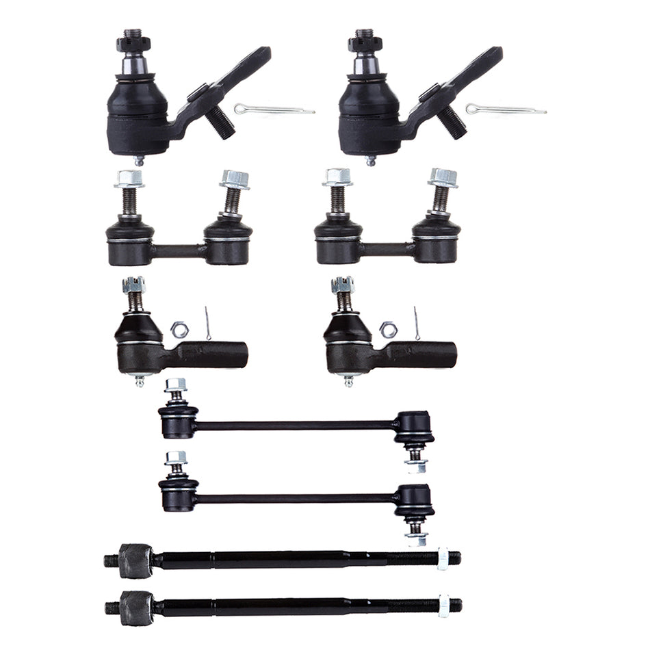 Front Tie Rod Ends Ball Joints For 92-95 Lexus ES300 95-96 Toyota Avalon