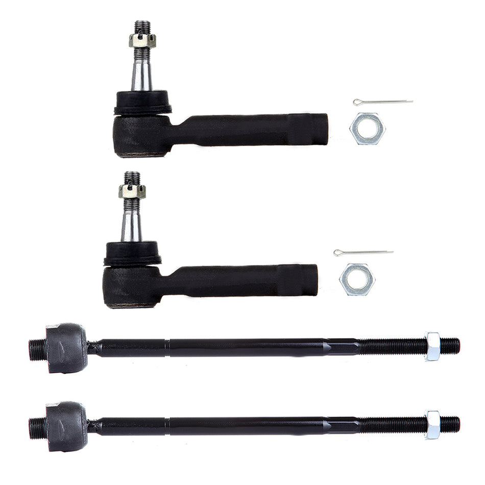 Inner Outer Tie Rod End Links For 97-05 Chevrolet Venture 97-04 Oldsmobile Silhouette