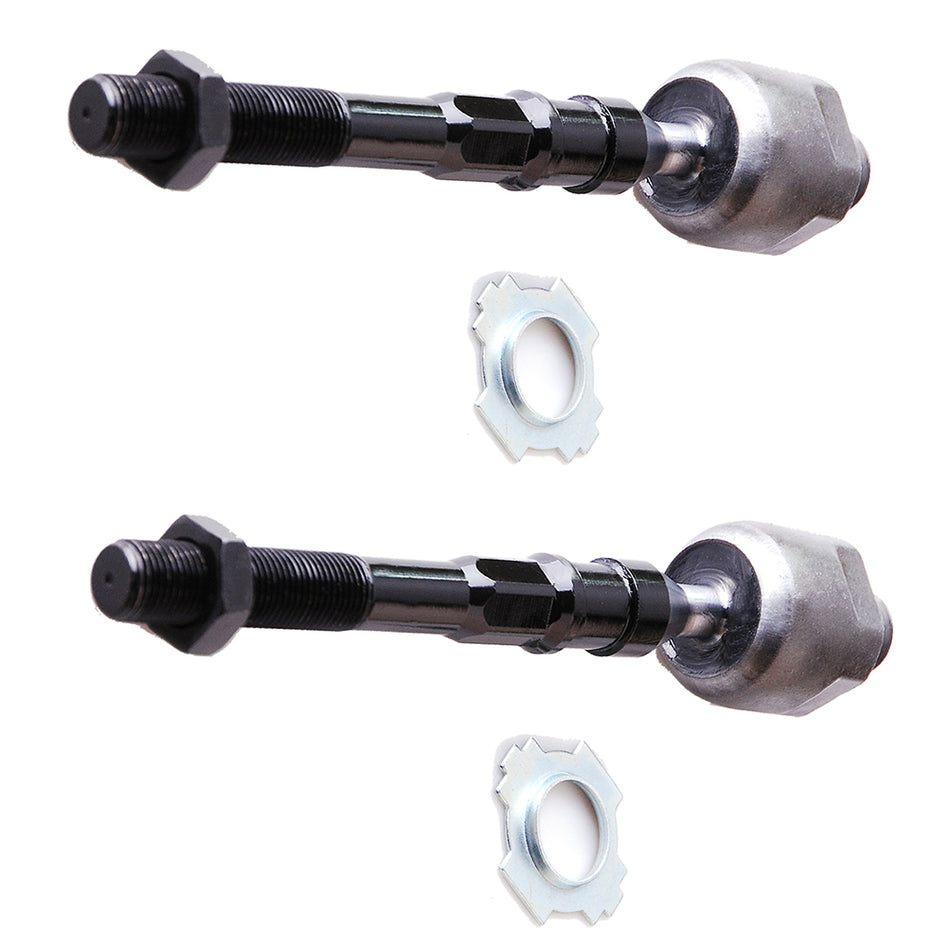 All 2Pcs For Nissan Pathfinder Frontier Xterra New Front Inner Tie Rod End Links