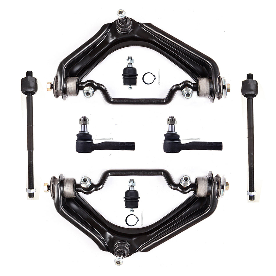 Front Control Arms Tie Rod Ends For 02-05 Ford Explorer Mercury Mountaineer