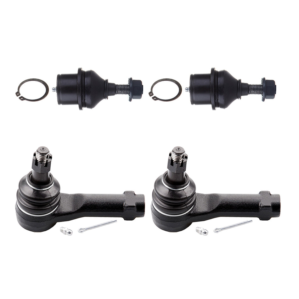 Front Lower Ball Joints Steering Outer Tie Rod End For 2004-2008 Ford F-150