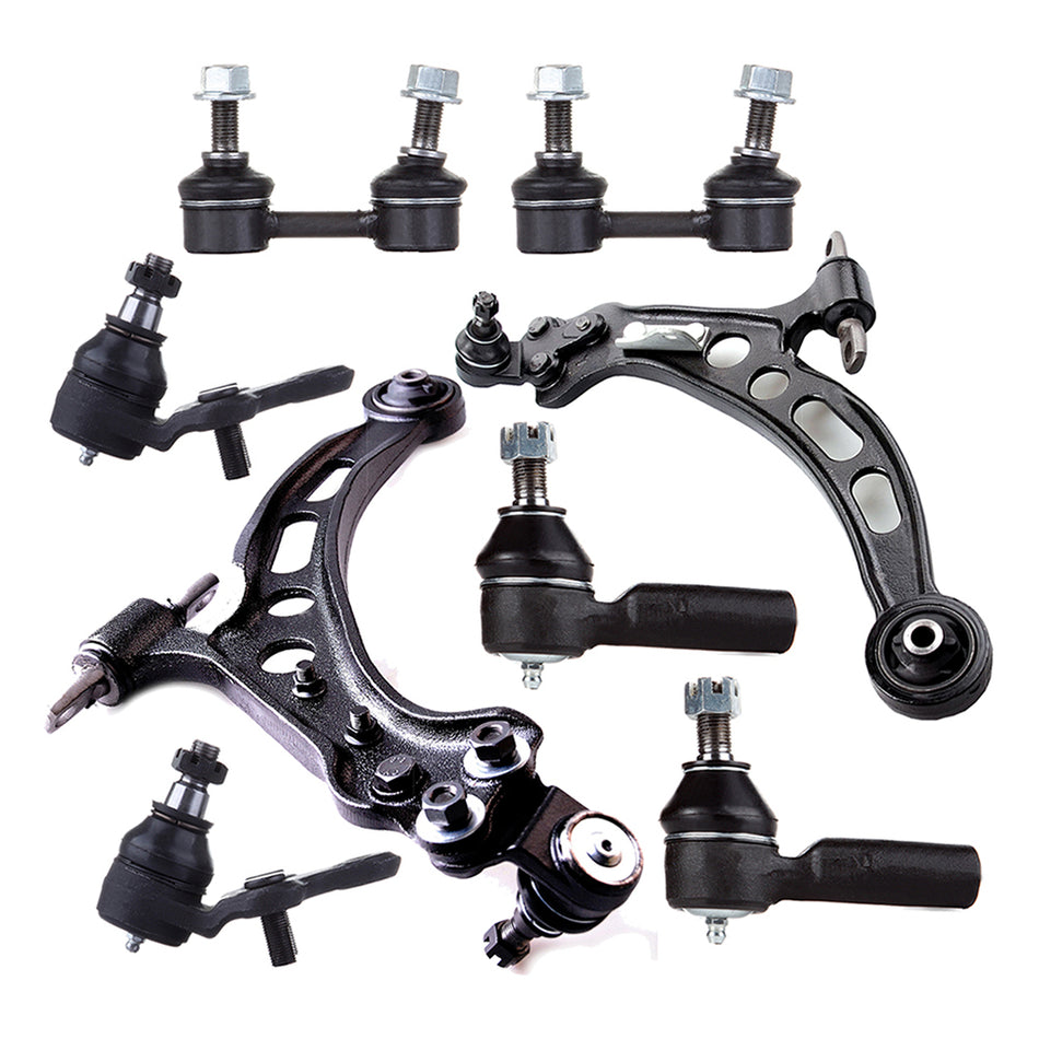 Ball Joint Control Arm Tie Rod Sway Bar For 92-96 Toyota Camry 92-95 Lexus ES300 8Pcs