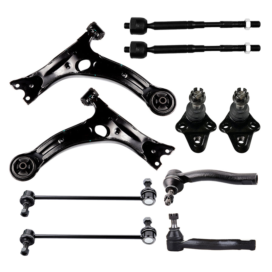 03-08 Toyota Corolla Control Arm Ball Joint Sway Bar Tie Rods