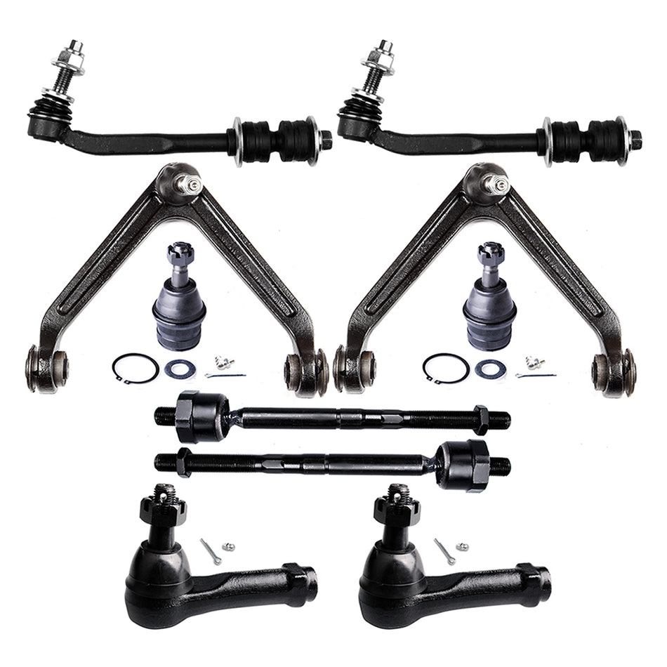 Fits Chrysler Aspen Dodge Brand New Control Arm Tie Rod End Stering Parts 10x