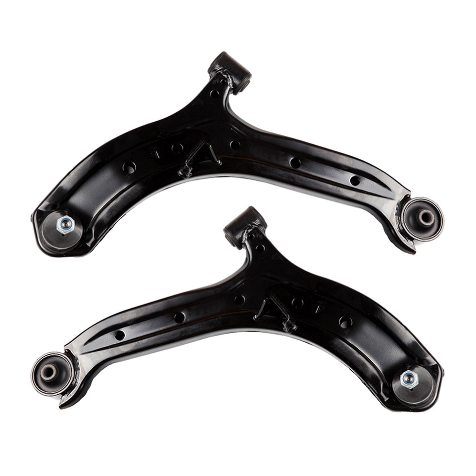 2PCS Kit: Driver & Passenger Lower Control Arm + Ball Joints For Hyundai Accent